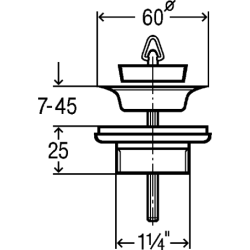 Išleidimo ventilis Viega, nerūdijančio plieno, universalus